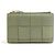 Billetera bi-fold de cuero verde para mujer Bottega Veneta