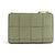 Billetera bi-fold de cuero verde para mujer Bottega Veneta - vista 2