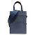 Borsa a Spalla Piccola Fendi Go-To Shopper Blu navy