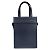 Borsa a Spalla Piccola Fendi Go-To Shopper Blu navy - vista 3