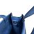 Borsa a Spalla Piccola Fendi Go-To Shopper Blu navy - vista 8