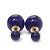 Orecchini Tribal Stud Christian Dior Blu - vista 3
