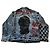 Balenciaga Denim Jacket with Graffiti Print - view 2