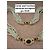 Cartier collana di perle con motivo centrale in zaffiri e circondato da brillanti Gold hardware - vista 3