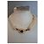 Cartier collana di perle con motivo centrale in zaffiri e circondato da brillanti Gold hardware - vista 4