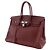 Hermès Hermes Birkin Rosso Clemence con Hardware in Palladio 35 - vista 2