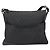 Borsa Messenger Gucci Zip GG Canvas con Pelle Perforata Medium Nero