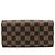 Sarah Louis Vuitton Damier Ebene Langbörse Braun - Ansicht 2