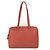 Borsa Boston in pelle arancione vintage Chanel - vista 2