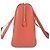 Borsa Boston in pelle arancione vintage Chanel - vista 4