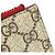 Clutch Gucci GG Supreme Dog Bosco Appliqué Rosso Beige - vista 9