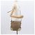 Borsa a Spalla Gucci GG Canvas Web Sherry Line Beige Oro 257065 Auth 160488 D'oro - vista 24