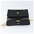 Borsa a spalla in tela Trotter Christian Dior nera e oro Auth 160947 Nero D'oro - vista 10