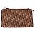 Borsa a Spalla in Tela Trotter Christian Dior Rossa Oro Auth 160953 Rosso D'oro - vista 2