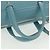 Balenciaga Borsa a mano Triangle S in pelle 2 in 1 blu chiaro argento 476975 Auth 161230 - vista 7