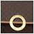 Céline Borsa a Spalla in Tela Macadam CELINE in Pelle PVC Marrone Oro Auth 161505 D'oro - vista 17
