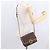 Céline Borsa a Spalla in Tela Macadam CELINE in Pelle PVC Marrone Oro Auth 161505 D'oro - vista 22