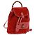 Bamboo GUCCI Bambus-Rucksack Wildleder Rot Gold 003 1998 0030 Auth gh1510 Golden