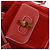 Bamboo GUCCI Bambus-Rucksack Wildleder Rot Gold 003 1998 0030 Auth gh1510 Golden - Ansicht 18