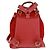 Bamboo GUCCI Bambus-Rucksack Wildleder Rot Gold 003 1998 0030 Auth gh1510 Golden - Ansicht 2