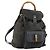 Zaino in suede Gucci Bamboo blu navy oro 003 1705 0030 Auth 158464 D'oro