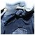 Zaino in suede Gucci Bamboo blu navy oro 003 1705 0030 Auth 158464 D'oro - vista 22
