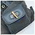Zaino in suede Gucci Bamboo blu navy oro 003 1705 0030 Auth 158464 D'oro - vista 26