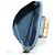 Zaino in suede Gucci Bamboo blu navy oro 003 1705 0030 Auth 158464 D'oro - vista 27