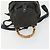 Zaino in suede Gucci Bamboo blu navy oro 003 1705 0030 Auth 158464 D'oro - vista 6