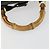 Zaino in suede Gucci Bamboo blu navy oro 003 1705 0030 Auth 158464 D'oro - vista 7