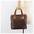 Céline Borsa a mano in tela Macadam CELINE in pelle PVC marrone oro Auth 161274 D'oro - vista 23