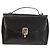 Borsa a mano Christian Dior in pelle di vitello 2 in 1 nera e oro Auth 160831 Nero D'oro - vista 13