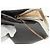 Borsa a mano Christian Dior in pelle di vitello 2 in 1 nera e oro Auth 160831 Nero D'oro - vista 22