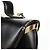 Borsa a mano Christian Dior in pelle di vitello 2 in 1 nera e oro Auth 160831 Nero D'oro - vista 3