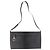Borsa a Spalla Gancini in Pelle Grigia Argento Salvatore Ferragamo Auth hk3307 - vista 13