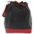 LOUIS VUITTON Epi Noe Schultertasche Bicolor Schwarz Rot M44017 LV Auth 159997 - Ansicht 13