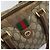 Borsa Boston in PVC beige e oro della linea Sherry GG Supreme di GUCCI 40 02 006 Auth 161096 D'oro - vista 17