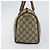 Borsa Boston in PVC beige e oro della linea Sherry GG Supreme di GUCCI 40 02 006 Auth 161096 D'oro - vista 4