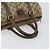 Borsa Boston in PVC beige e oro della linea Sherry GG Supreme di GUCCI 40 02 006 Auth 161096 D'oro - vista 7