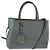 FENDI Borsa a mano To joule in pelle 2 in 1 grigia oro Auth 160854 Marrone D'oro
