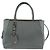 FENDI Borsa a mano To joule in pelle 2 in 1 grigia oro Auth 160854 Marrone D'oro - vista 13