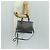 FENDI Borsa a mano To joule in pelle 2 in 1 grigia oro Auth 160854 Marrone D'oro - vista 28
