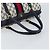 Gucci Borsa Boston Mini Sherry Line GG Supreme in PVC Navy Gold Auth am10364 D'oro Blu navy - vista 7