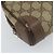GUCCI GG Supreme Clutch Bag PVC Beige Auth hk3292 - vista 7