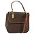 Céline Borsa a mano in tela Macadam CELINE in pelle PVC 2 in 1 marrone oro Auth 161500 D'oro