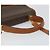 Céline Borsa a mano in tela Macadam CELINE in pelle PVC 2 in 1 marrone oro Auth 161500 D'oro - vista 7