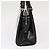 BALLY Bolso de mano de cuero negro plateado Auth 161058 Plata - vista 3