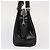 BALLY Bolso de mano de cuero negro plateado Auth 161058 Plata - vista 4