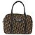 Borsa Boston in tela Trotter Christian Dior blu Auth 160915 Blu navy - vista 13