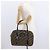 Borsa Boston in tela Trotter Christian Dior blu Auth 160915 Blu navy - vista 23